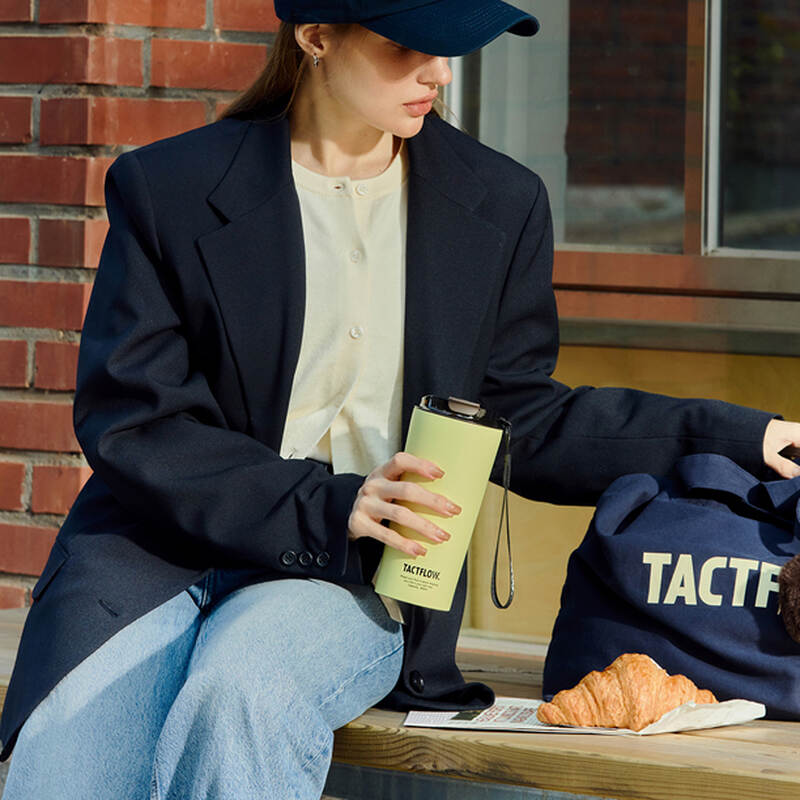 B&igrave;nh giữ nhiệt Ceramic TACTFLOW &ndash; 650ml &ndash; V&agrave;ng chanh &ndash; TFB504LEMONSORBE, , large image number null